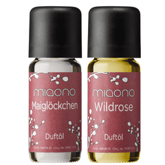 2er-Duftöl-Set „Blumig“ – Maiglöckchen & Wildrose