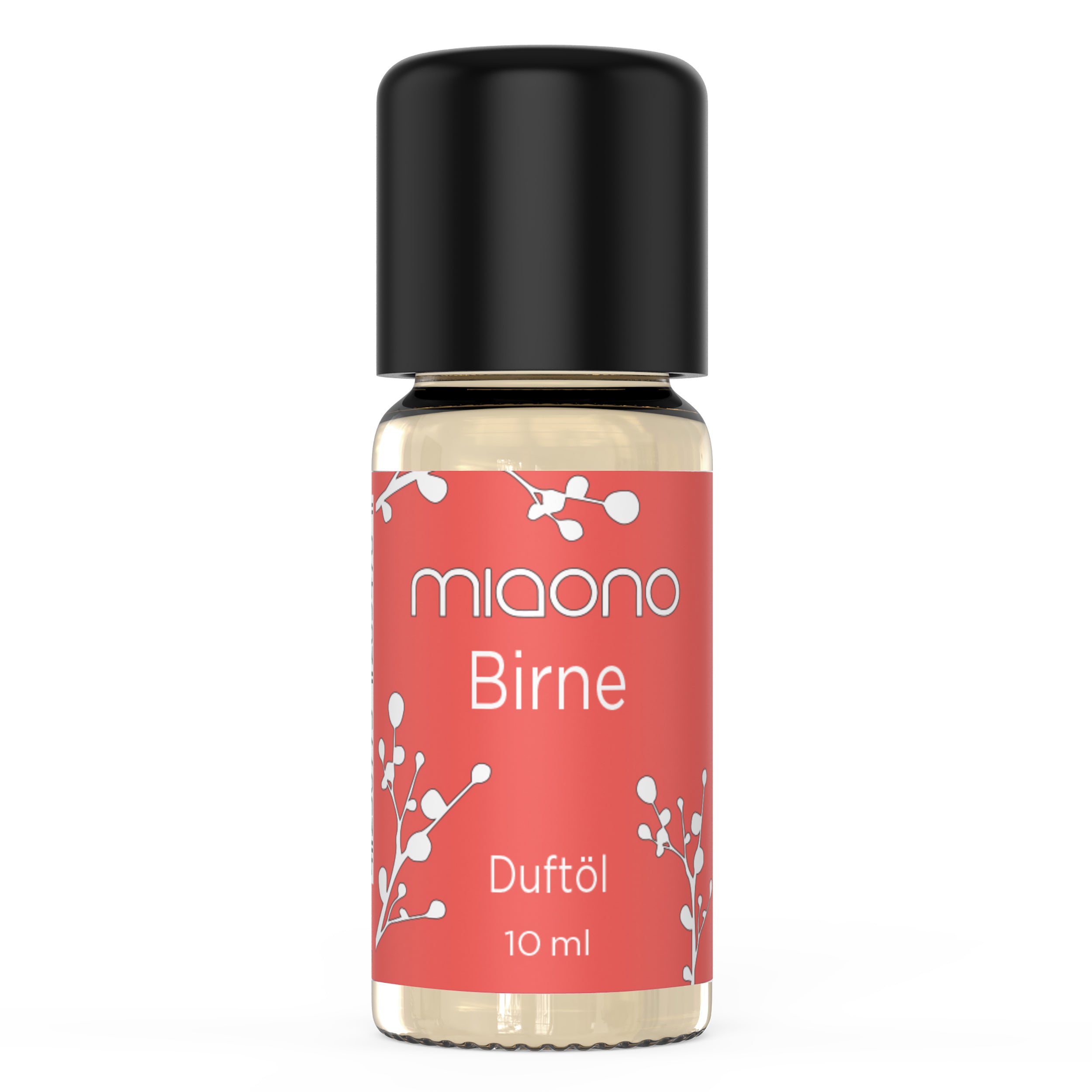 Miaono Duftöl Birne 10ml, in Deutschland abgefüllt, mit einem fruchtig-süßen Birnenduft – perfekt für eine einladende und harmonische Raumstimmung.