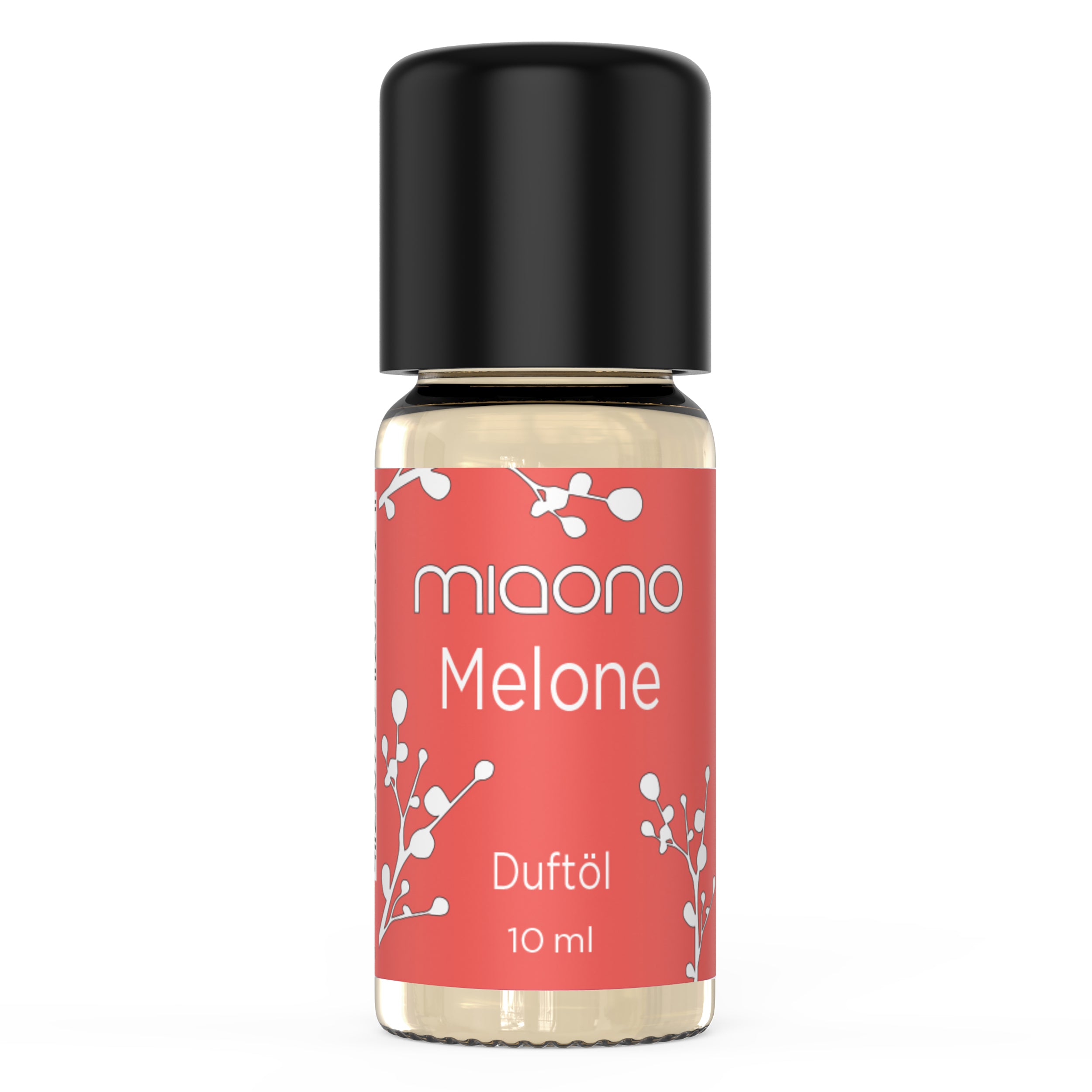 Miaono Duftöl Melone 10ml, in Deutschland abgefüllt, mit einem erfrischend-süßen Melonenduft – ideal für eine sommerliche und belebende Atmosphäre.